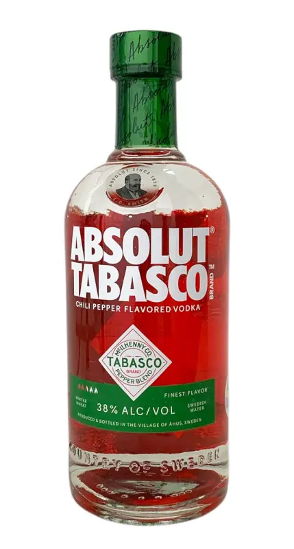 Absolut Tabasco + 2 Vasos - Imagen 2 del producto