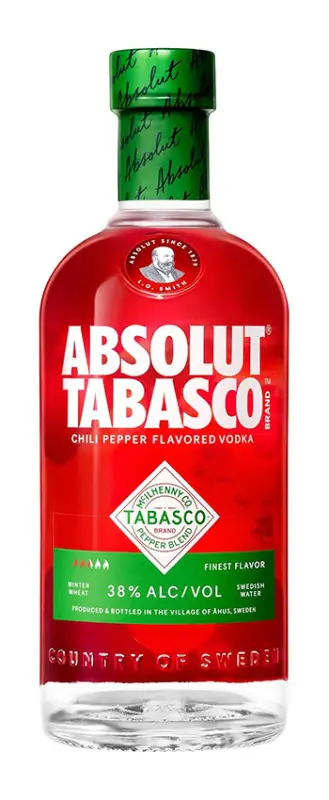 Absolut Tabasco + 2 Vasos - Imagen 2 del producto