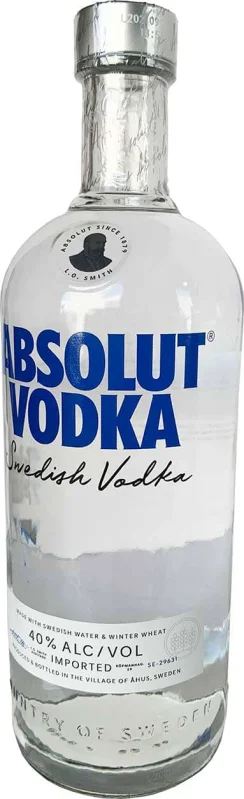 Absolut Vodka 1 Litre (Suède) - Photo principale du produit