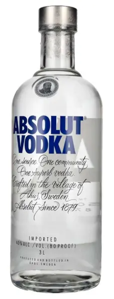 Absolut Vodka 3 Litros (Suecia) - Fotografía principal del producto