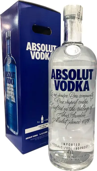 Absolut Vodka 4.5 Litres - Main product photo