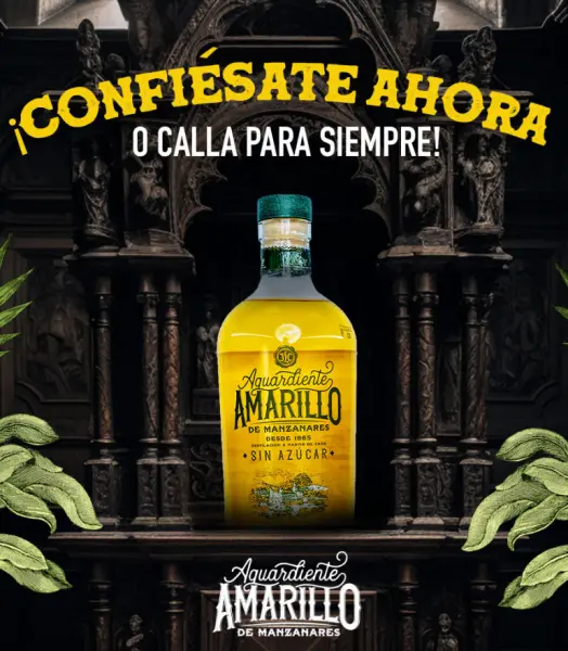Aguardiente Amarillo de Manzanares Sin Azúcar - Imagen 2 del producto
