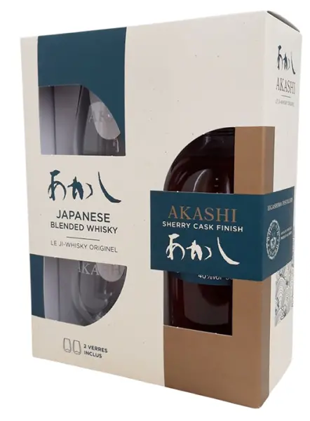 Akashi Sherry Cask Finish + 2 Verres - Foto principale del prodotto