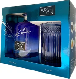 Akori Gin onpack + Vaso
