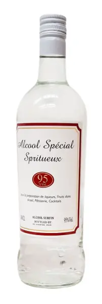 Alcool spécial spiritueux 95% 1 Litre - Photo principale du produit