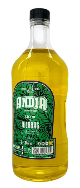 Licor de Hierbas Andia 3 Litros - Fotografía principal del producto