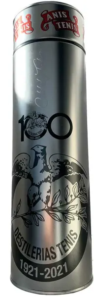 Anis Tenis 100 Aniversario 1 Litro - Imagen 2 del producto