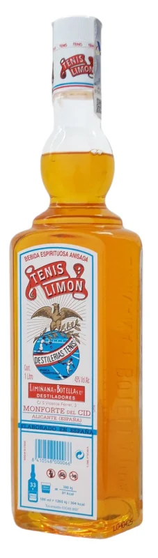 Anis Tenis Limón 1 Litro - Fotografía principal del producto