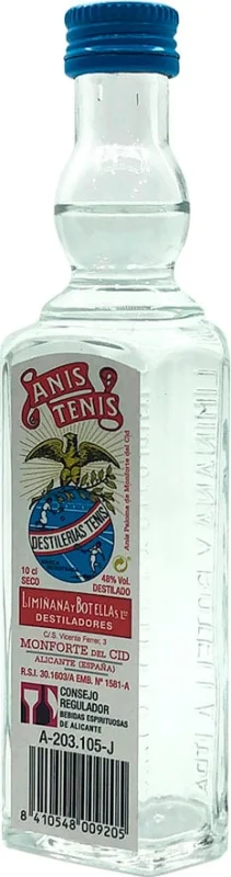 Anis Tenis Seco 10 CL - Fotografía principal del producto
