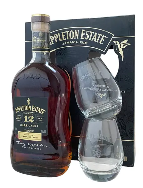 Appleton Estate 12 Años + 2 Vasos - Fotografía principal del producto