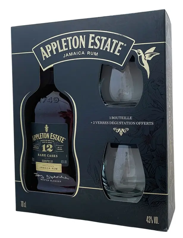 Appleton Estate 12 Años + 2 Vasos - Imagen 2 del producto