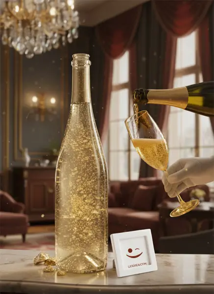 Austria Gold 1.5 Litros (Con Oro de 23 Klt) - Imagen 2 del producto