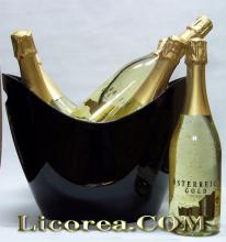 Austria Gold (Con Oro 23 Carati) 6 Bottiglie + Porta Champagne