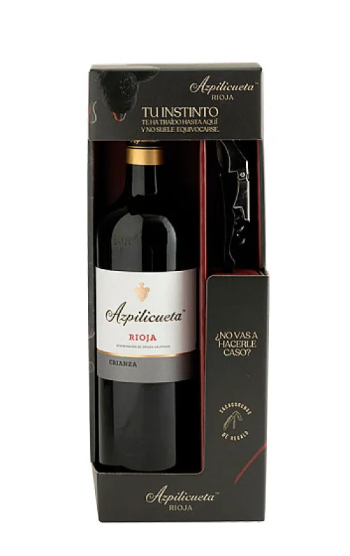 Azpilicueta Crianza 2021 + Korkenzieher - Hauptproduktfoto