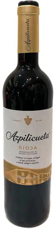Azpilicueta Reserva 2019 - Photo principale du produit