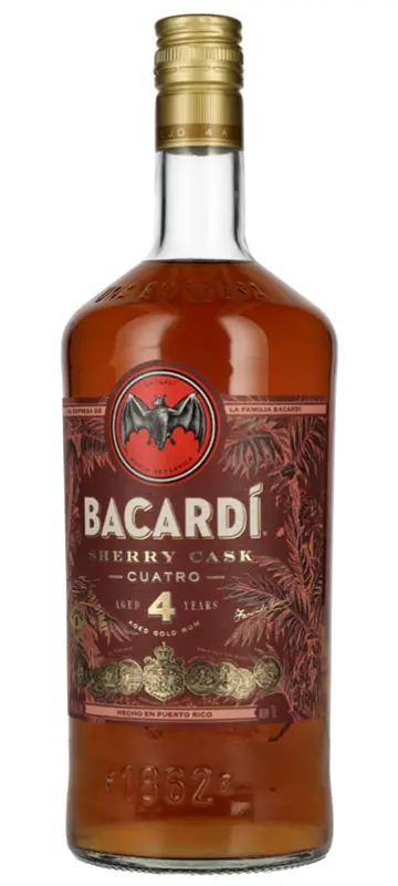 Bacardi Sherry Cask Cuatro 1 Litro - Fotografía principal del producto
