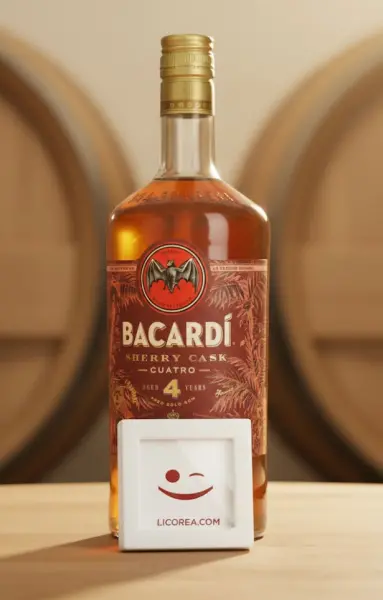 Bacardi Sherry Cask Cuatro 1 Litro - Imagen 2 del producto