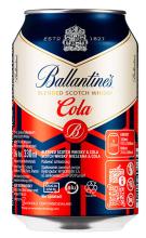 Ballantines & Cola 33 CL (12 cans)