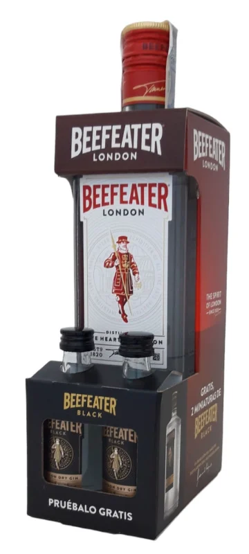 Beefeater + 2 Beefeater Black 5 CL - Main product photo