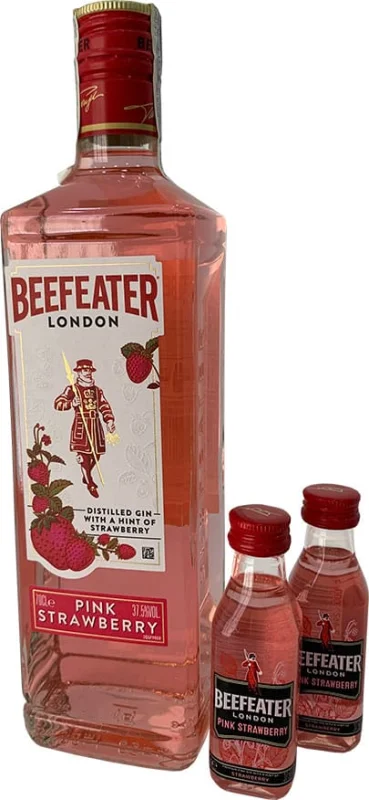 Beefeater Pink + 2 Beefeater Pink 5 CL Gratis - Fotografía principal del producto