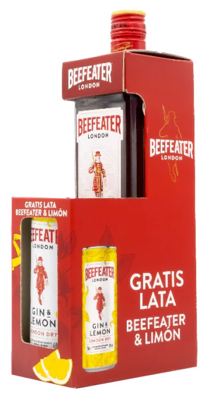 Beefeater + Beefeater Gin & Lemon 25 CL - Main product photo