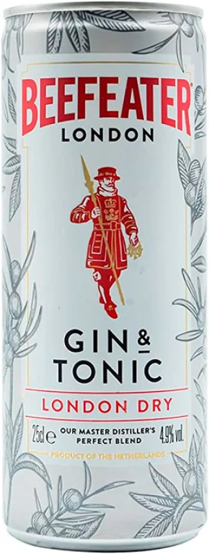 Beefeater Gin & Tonic 25 CL (12 latas) - Fotografía principal del producto