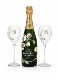 Perrier Jouët Belle Epoque con 2 copas