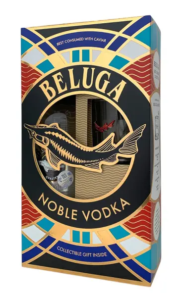 Beluga Noble 1 Litro + Vetro - Immagine 2 del prodotto