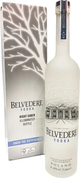 Belvedere 3 Litros con Luz (Polonia) - Fotografía principal del producto
