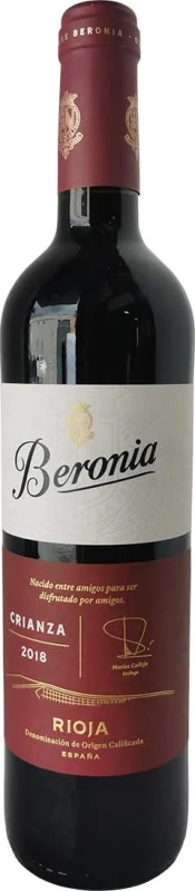 Beronia Crianza 2021 - Fotografía principal del producto