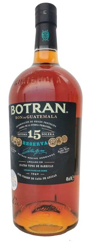 Botran Reserve 15 Years 1 Liter (Guatemala) - Main product photo
