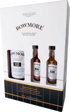 Bowmore Réserve 12 ans Bowmore 15 Darkest 5 cl + No1 5 CL ((Islay)