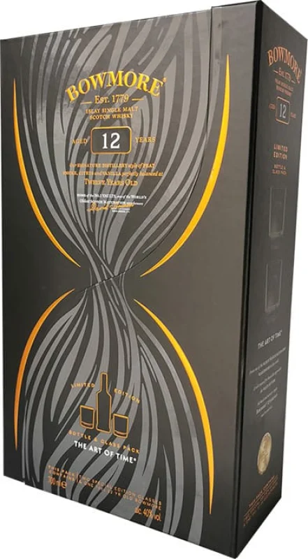 Bowmore Reserva 12 años + 2 Vasos (Islay) - Fotografía principal del producto