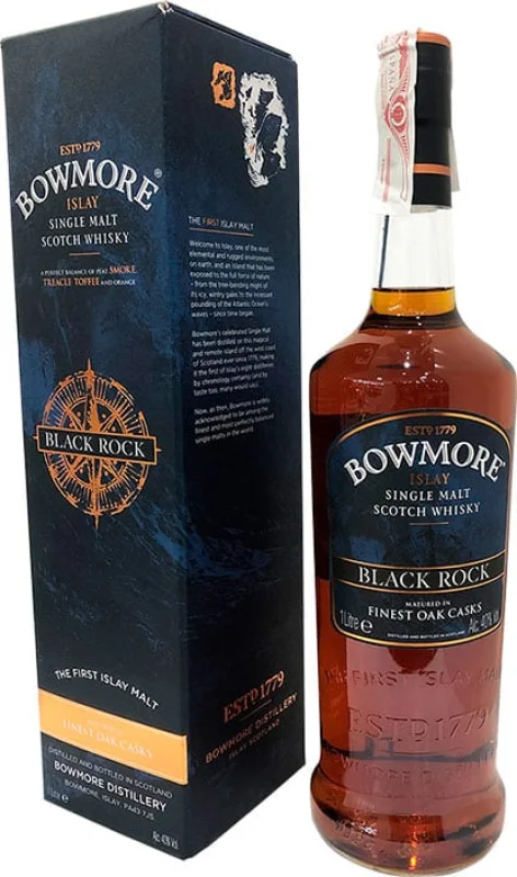 Bowmore Black Rock 1 Liter (Islay) - Hauptproduktfoto