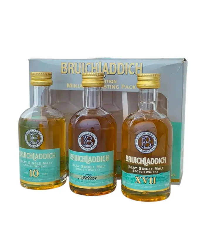 Bruichladdich Miniature Tasting Pack 3 x 5 CL - Main product photo