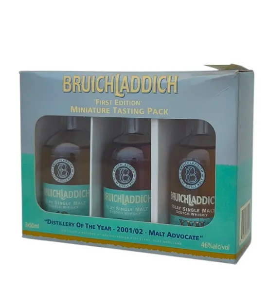 Bruichladdich Miniature Tasting Pack 3 x 5 CL - Image 2 of the product