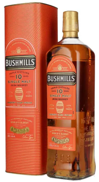 Bushmills 10 Sherry Cask Finish 1 Liter - Main product photo