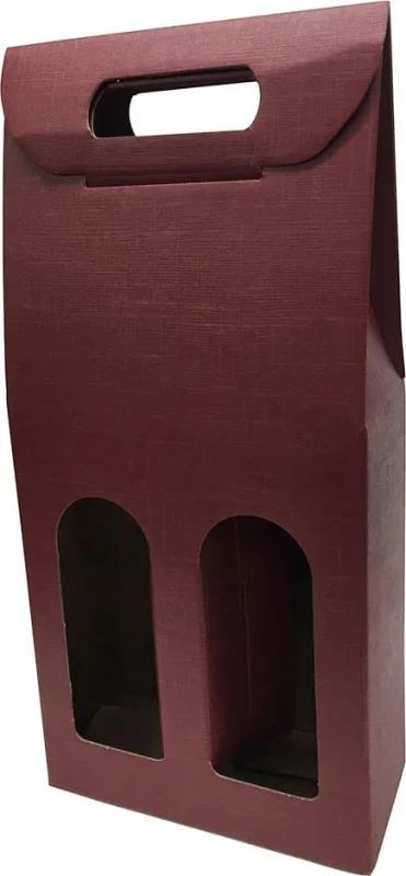 Caja de Cartón 2 Unidades Rojo - Fotografía principal del producto