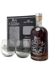 Viejo de Caldas Reserva 8 Años + 2 Vasos
