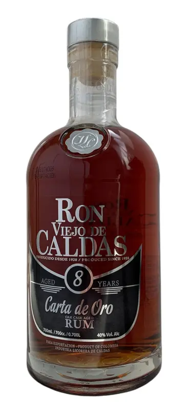 Viejo de Caldas Reserva 8 Años + 2 Vasos - Imagen 3 del producto