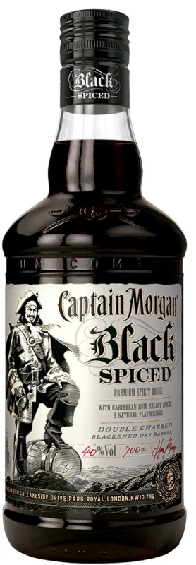 Capitan Morgan Black Spiced - Fotografía principal del producto