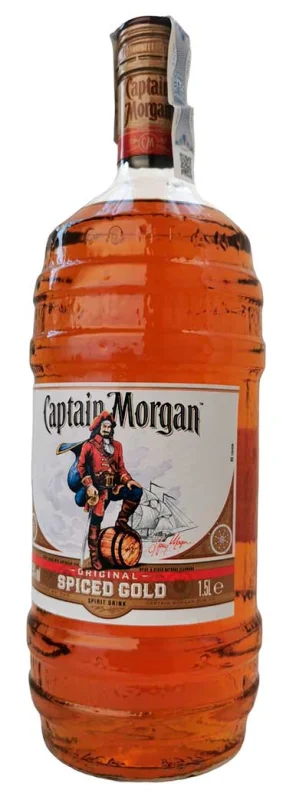 Captain Morgan Spiced Barrel Bottle Limited Edition 1.5 Liter - Main product photo