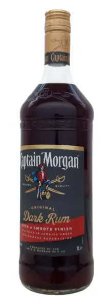 Capitán Morgan Black 1 Litro (Jamaica) - Fotografía principal del producto