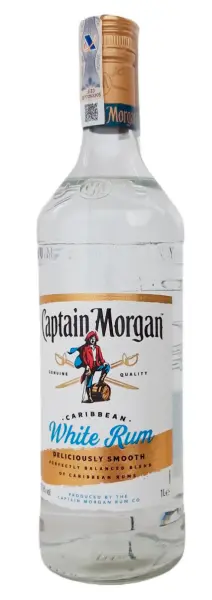 Captain Morgan White 1 Liter (Jamaica) - Main product photo