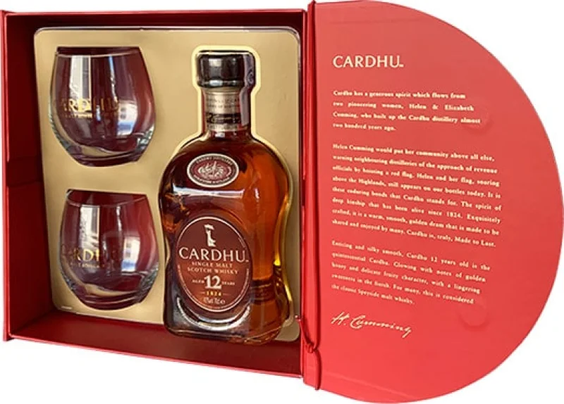 Cardhu Reserva 12 Años + 2 Vasos (Speyside) - Fotografía principal del producto