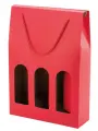 Caja de Cartón 3 Unidades Rojo - Miniatura del producto