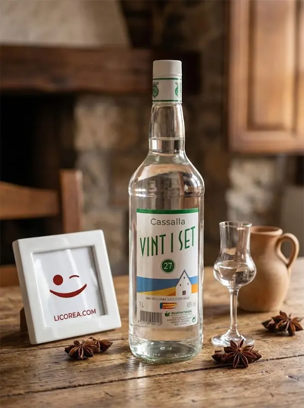 Anis Seco Casalla Vint i Set 1 Litro - Imagen 2 del producto