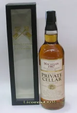 Macallan Private Cellar 1987 Reserva 21 años (Highland)