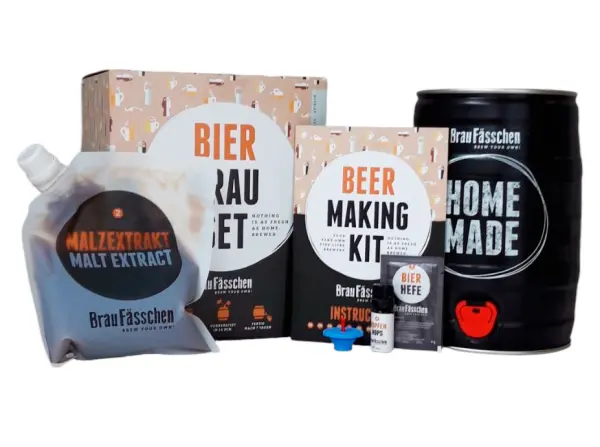 Brauset für handwerklich gebrautes Weizenbier 5 Liter - Bild 4 des Produkts