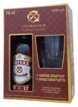 Chivas Regal 12 Year + Glass